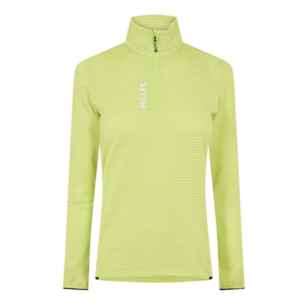Millet Womens/Ladies Intense Half Zip Regular Sweatshirt / Lemon Yellow
